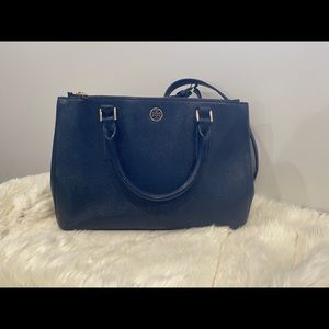 Tory Burch blue unused purse